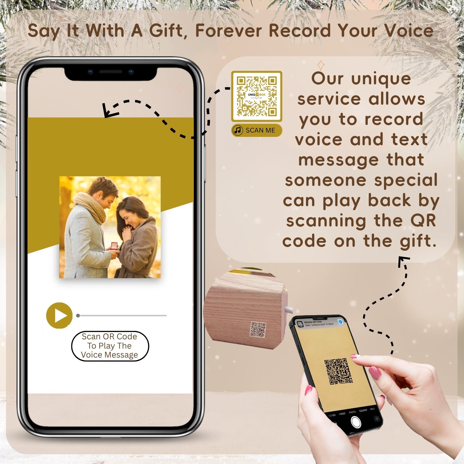 Customised Acrylic Plaque with Lights,Christmas Family Photo Frames Present for Daughter Son from Daddy Mum,Personalised Picture Frame for Grilfriend Boyfriend,Best Friend Gift Ideas - uniqicon