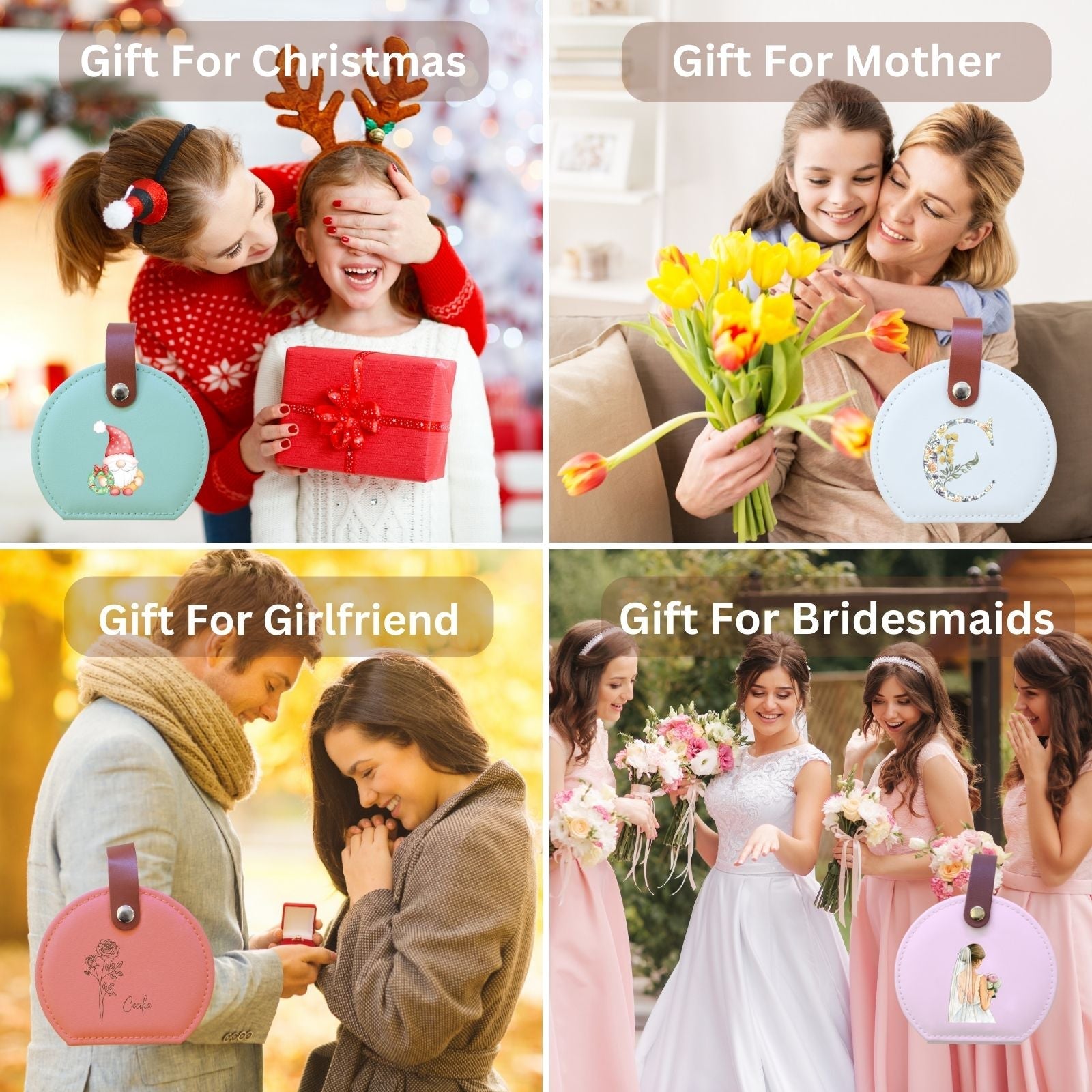 Personalised Small Jewellery Box,Holiday Travel Essentials Presents Organiser Gift,Travel Small Organiser Gift,Holiday Essentials Presents - uniqicon